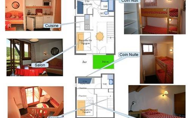 Location Appartement 8 personnes Altair 68 à RISOUL
